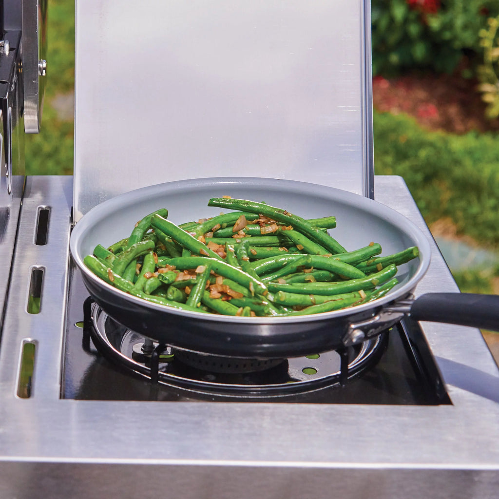 Cuisinart 3-In-1 Stainless Five-Burner Propane Gas Grill with Side Burner