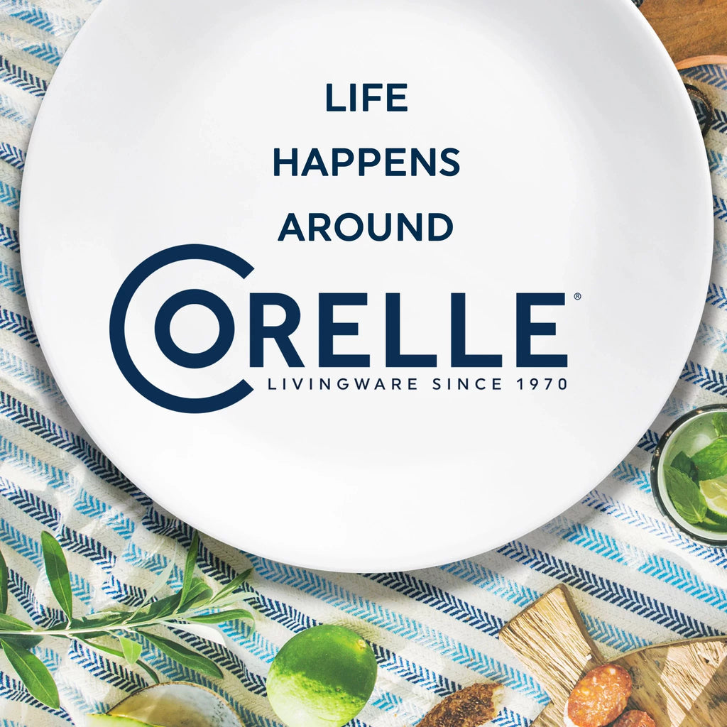 Corelle Splendor Square 18-piece Dinnerware Set, Service for 6