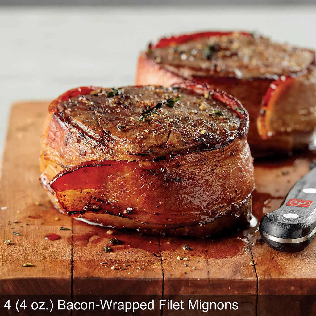 Omaha Steaks Ultimate Gift Pack (4x Bacon-Wrapped Filets, 4x PureGround Filet Mignon Burgers, 4x Air-Chilled Chicken Breasts, 4x Gourmet Franks, 4x Scalloped Potatoes, 4x Tartlets & More)