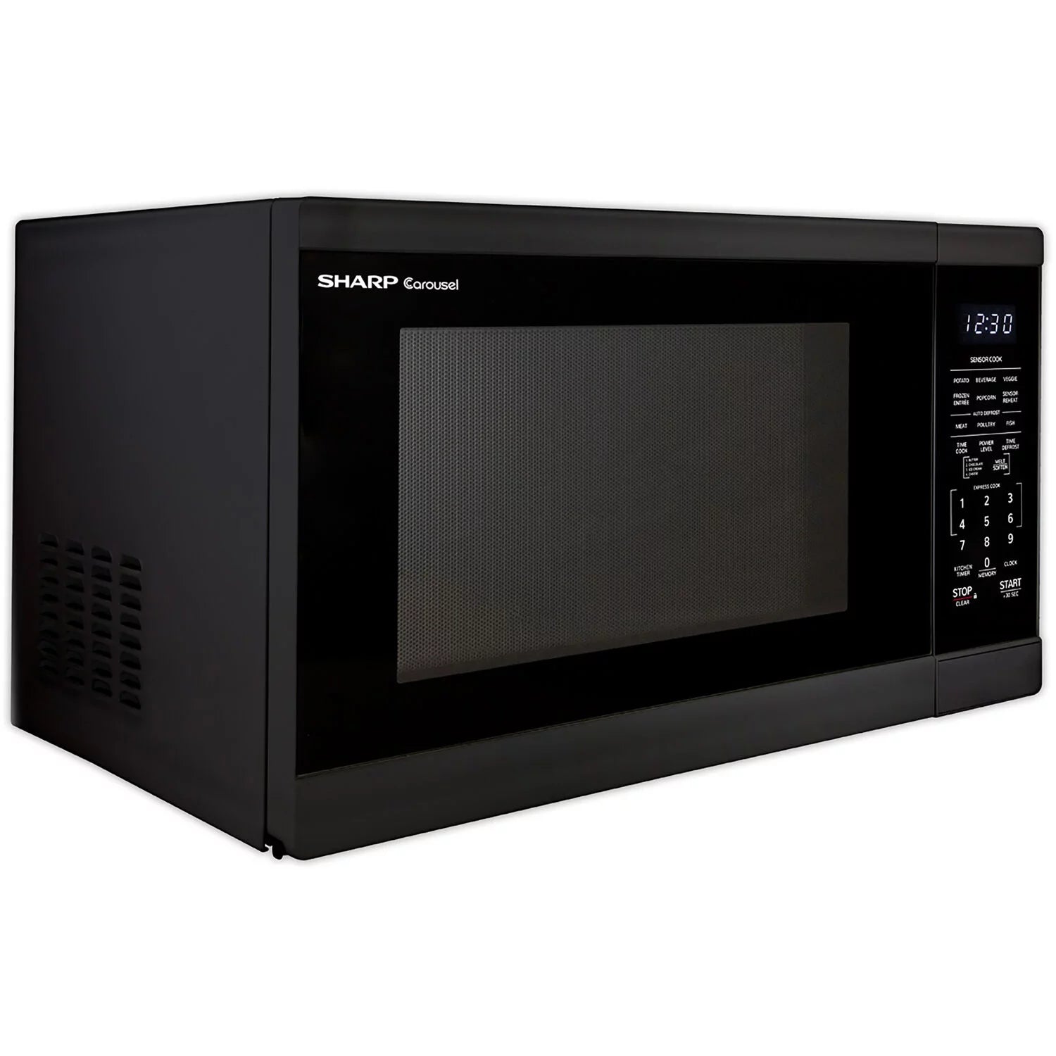 Sharp 1.4-Cu. Ft. Countertop Microwave Oven in Black