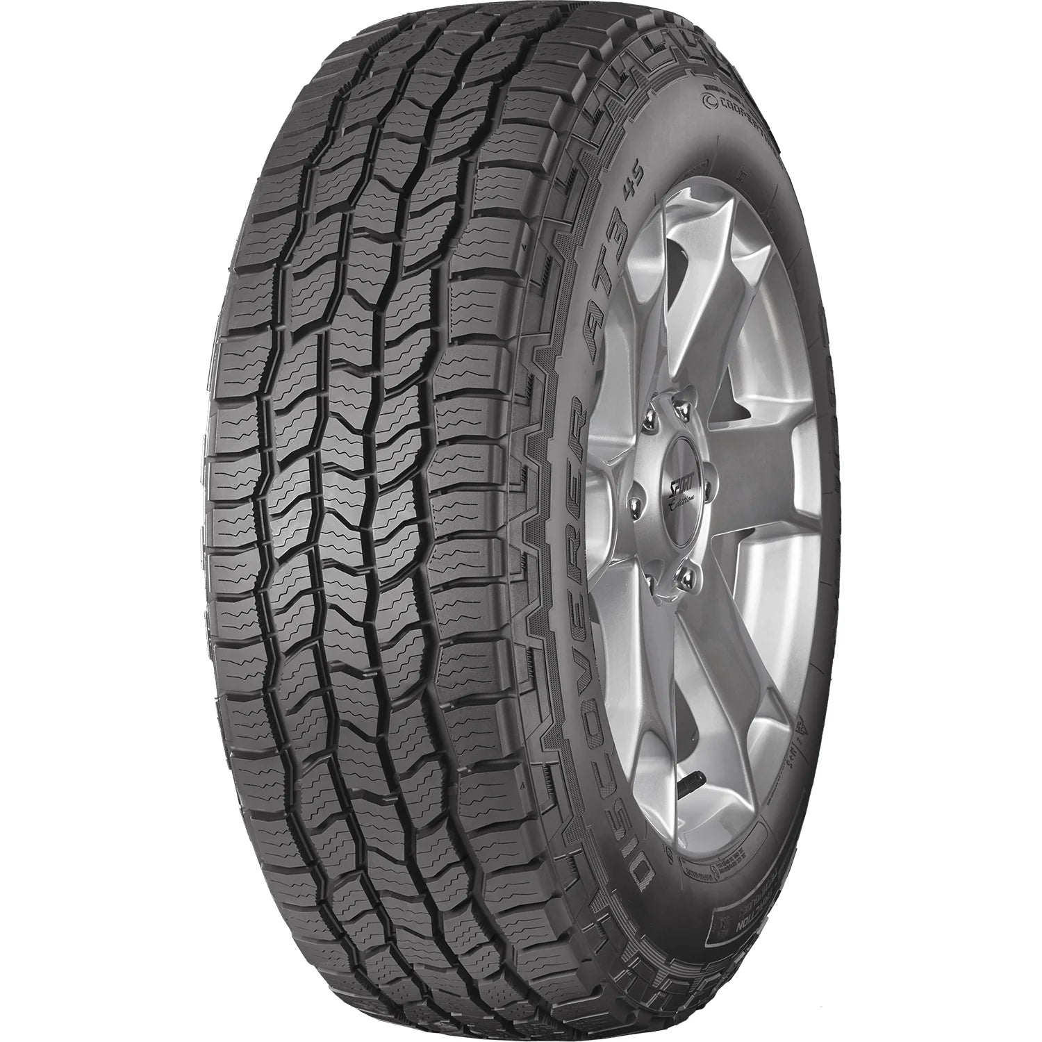 Set of 4 (FOUR) Cooper Discoverer AT3 4S 265/70R18 116T AT A/T All Terrain Tires Fits: 2021-23 Ford F-150 XLT, 2022 Toyota Tundra SR5 TRD Off-Road