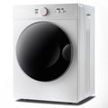 GZXS Portable Laundry Dryer With Easy Knob Control For 5 Modes, Stainless Steel Clothes Dryers, For Home, Dorm, Apartment And Rv, Wall Mount Kit Included