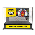 Bubba Wallace 2021 YellaWood 500 First Win 1/24 Die Cast Display Case with Sublimated Plaque - Fanatics Authentic Certified