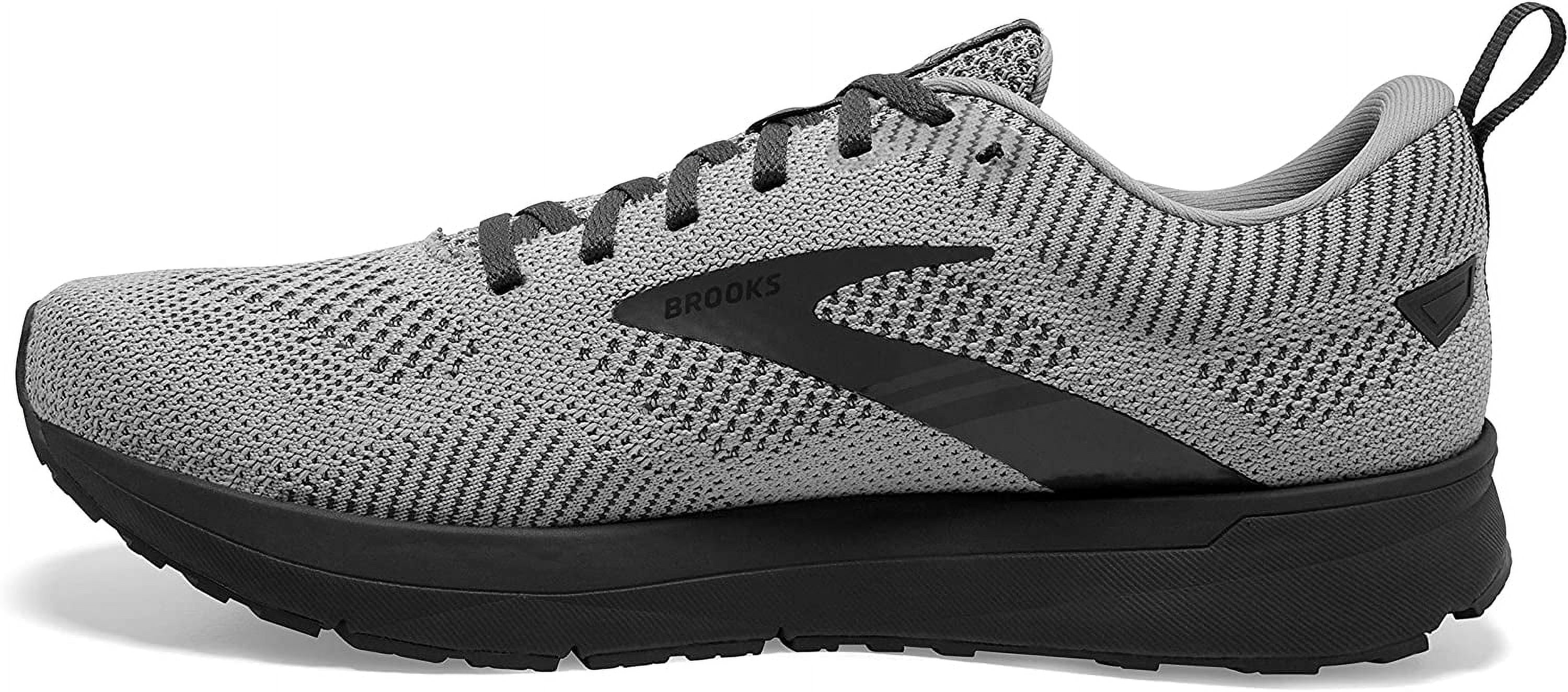 Brooks Revel 5 Mens Neutral Running Shoe Ebony/Alloy/Metallic 12