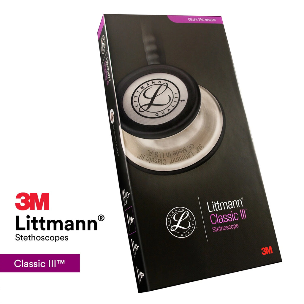3M Littmann Classic III 27" Monitoring Stethoscope, Copper-Finish Chestpiece, Chocolate Tube, 5809