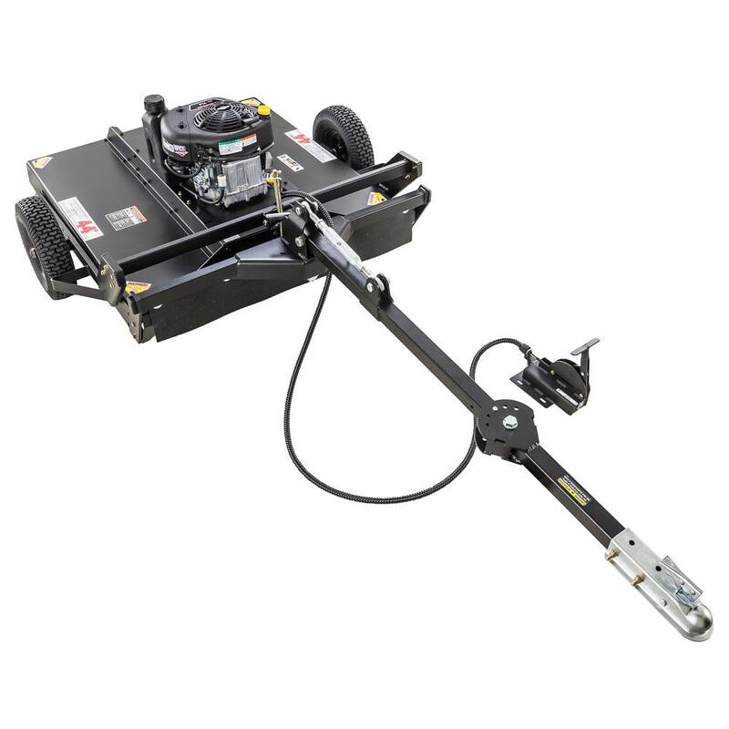 44 in. 11.5-HP Briggs and Stratton Pull-Behind Rough Cut Lawn Mower