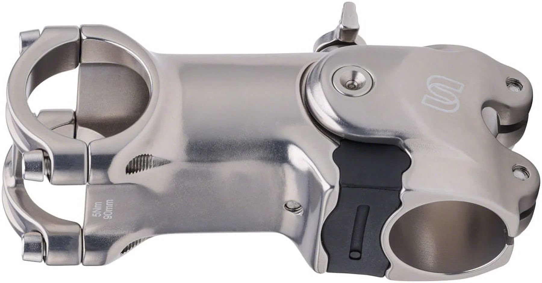 Cane Creek eeSilk Stem Lenght 80mm Clamp 31.8mm +6/-6 1 1/8 in Silver Aluminum