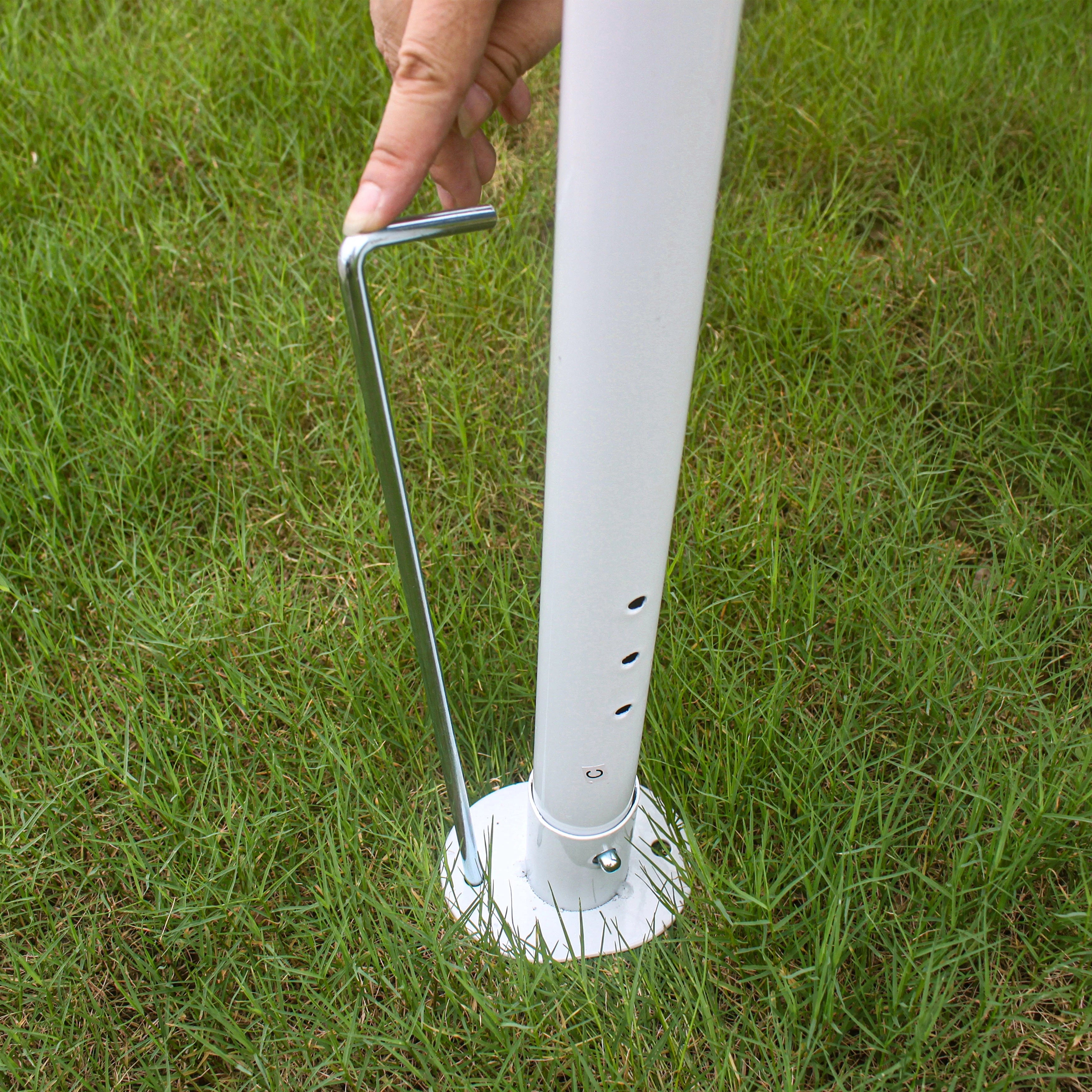 ALEKO PWT20X40 Heavy Duty Outdoor Canopy Event Tent with Windows - 20 X 40 FT - White