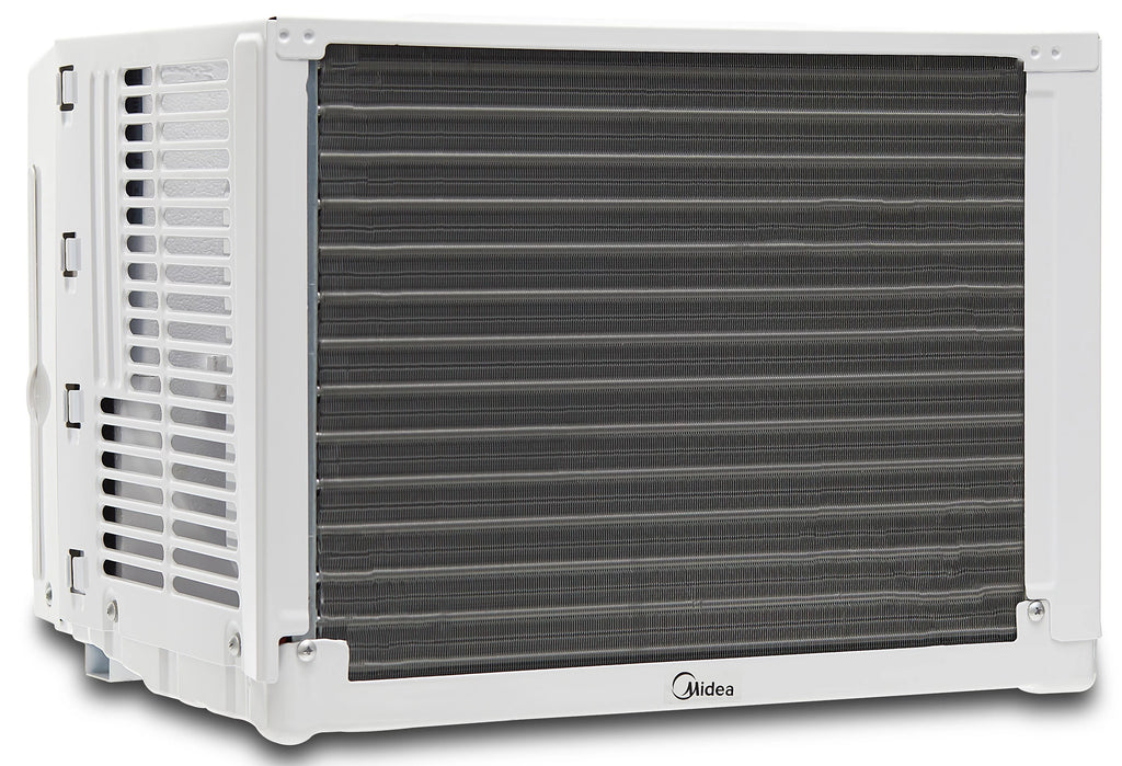 Midea 5,000 BTU 115V Window Air Conditioner with Comfort Sense Remote, up to 150 Sq. ft., Black, MAW05R1WWT-T