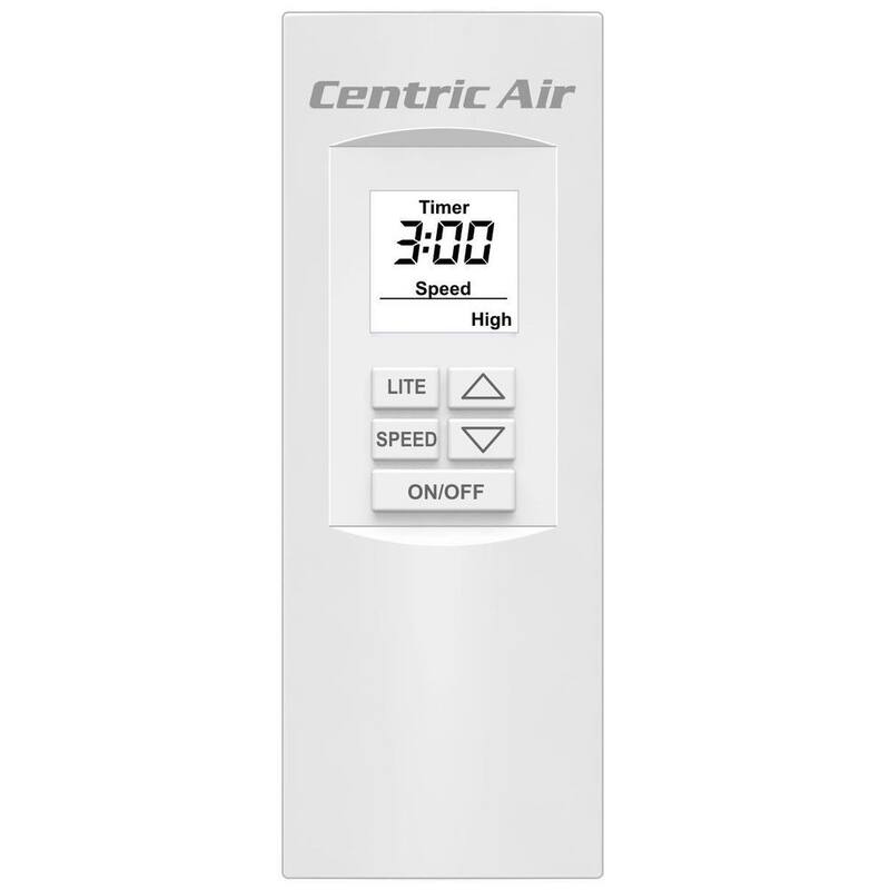 6500 CFM Energy Efficient Whole House Fan Includes 2-Speed Remote with Timer