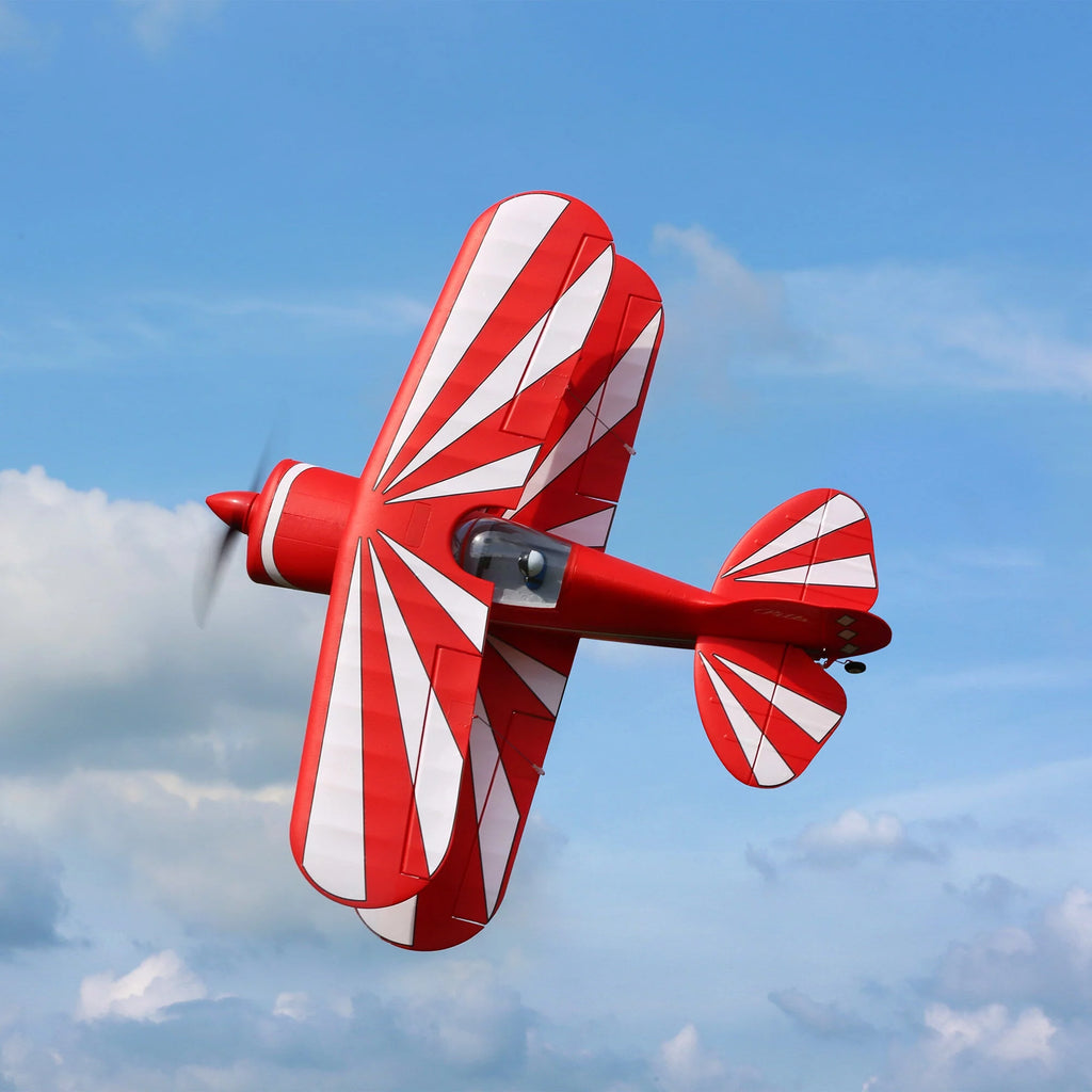 E-flite RC Airplane Pitts S-1S BNF Basic Transmitter Battery and Charger not included with AS3X and SAFE Select 850mm EFL35500 Airplanes B&F Electric