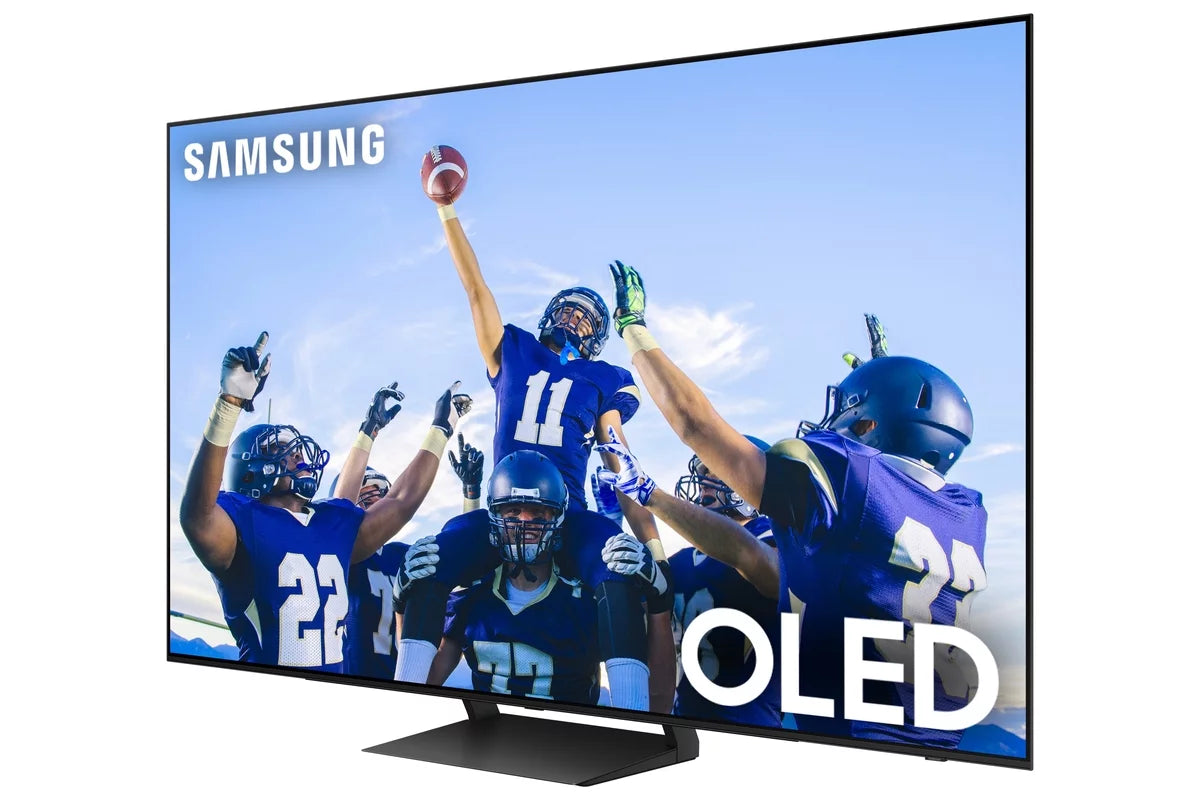 Samsung QN65S90CAFXZA 65" 4K OLED Smart TV with AI Upscaling with a Samsung HW-Q800C 5.1.2ch Soundbar and Subwoofer with Dolby Atmos (2023)