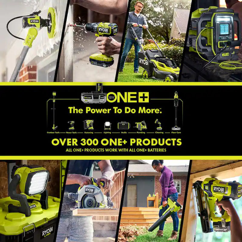 ONE+  1800-Watt Power Station Battery Inverter Push Button Battery Generator/8-Port Charger (Tool-Only)