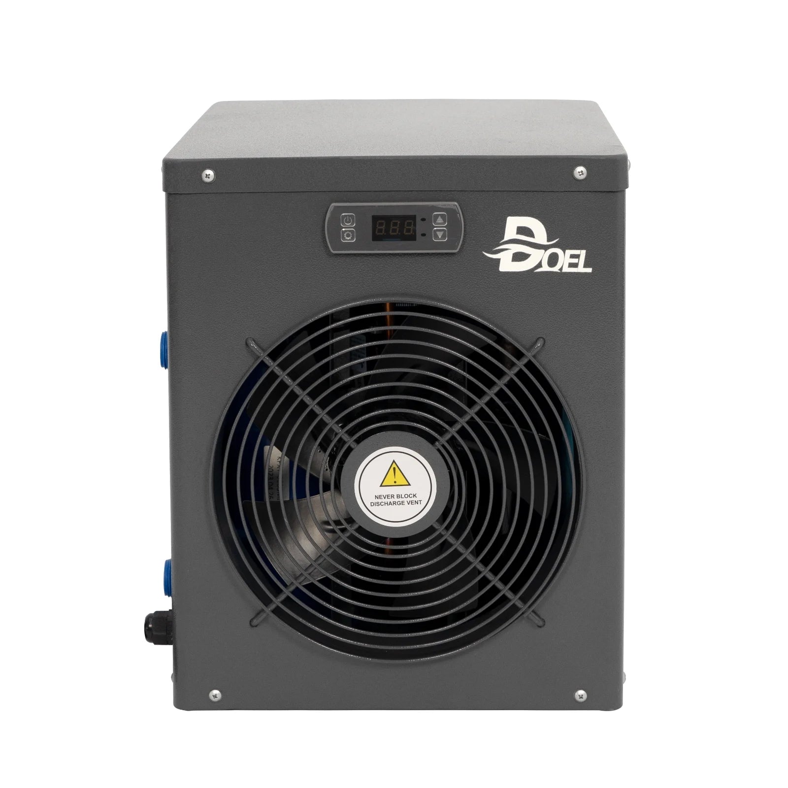 DOEL 12000 BTU Mini Swimming Pool Heat Pump for Above-Ground Pools, 3.45 kW Electric Pool Heater with Titanium Heat Exchanger, 110V 60Hz
