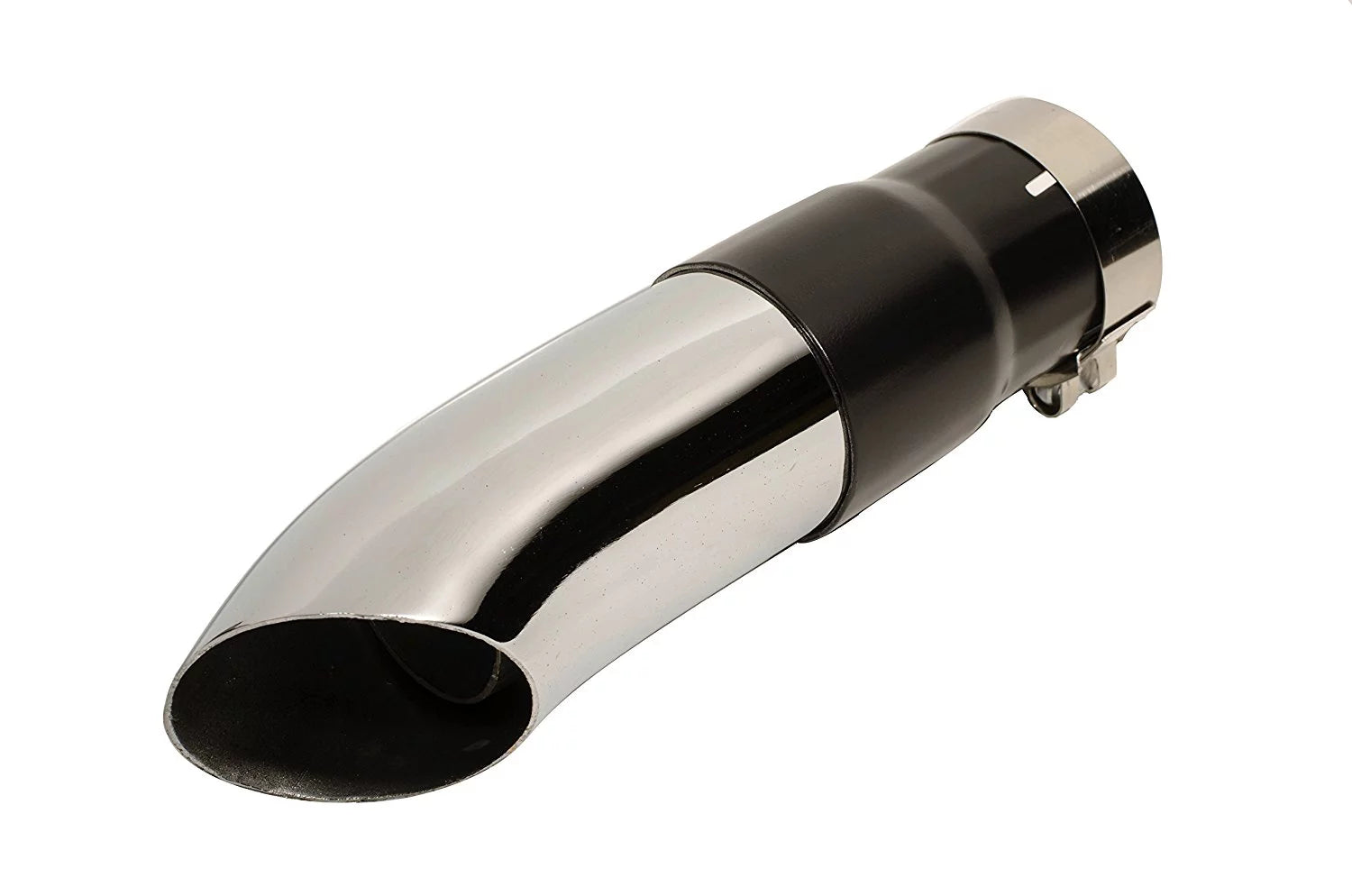 Radiant Cycles Shorty GP Exhaust Motorcycle Slipon Short Muffler Pipe for 2007-2016 Suzuki Bandit GSF1250 Chrome