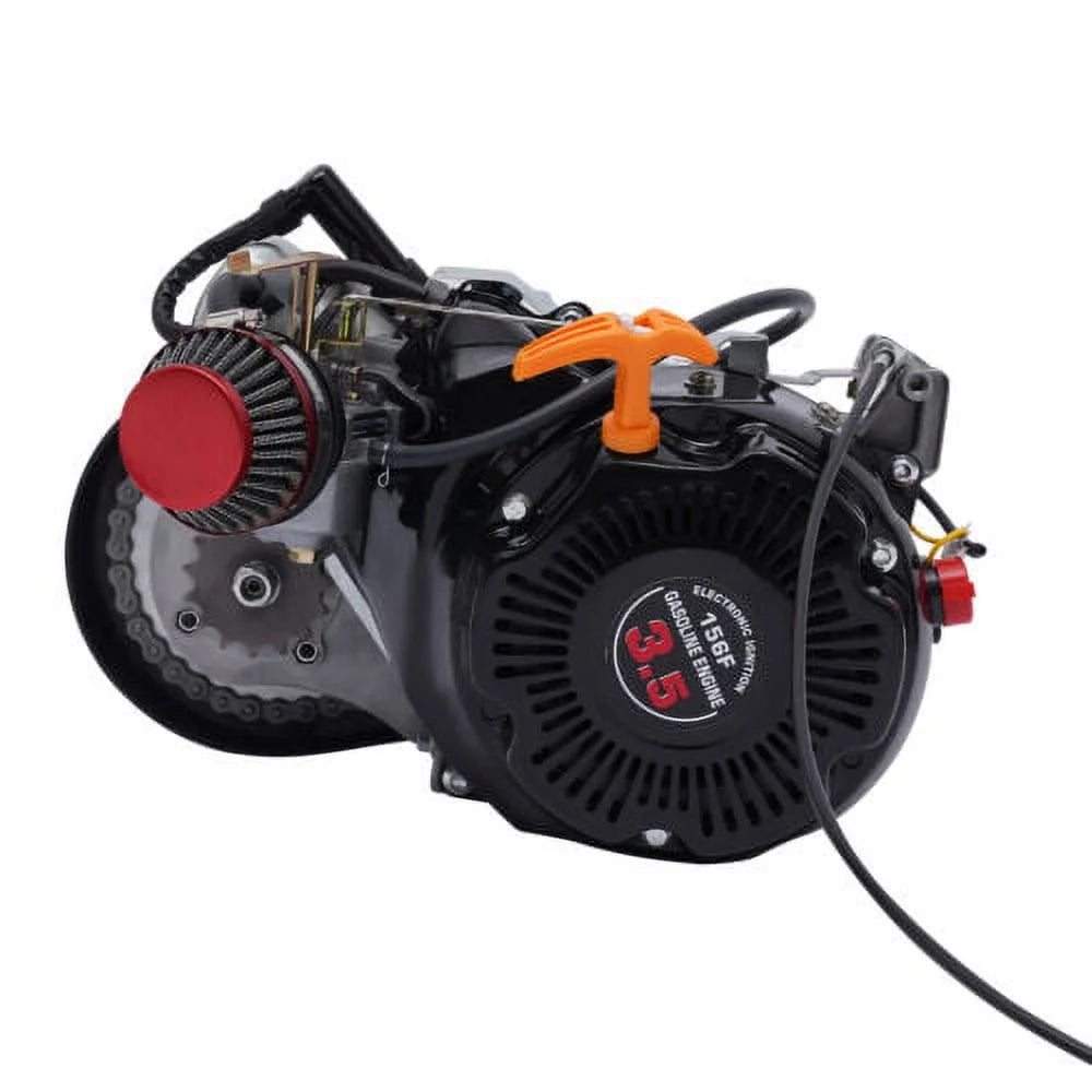 100cc 4-Stroke Gas Motorized Motorized Bicycle Kit Bike Engine Single Cylinder