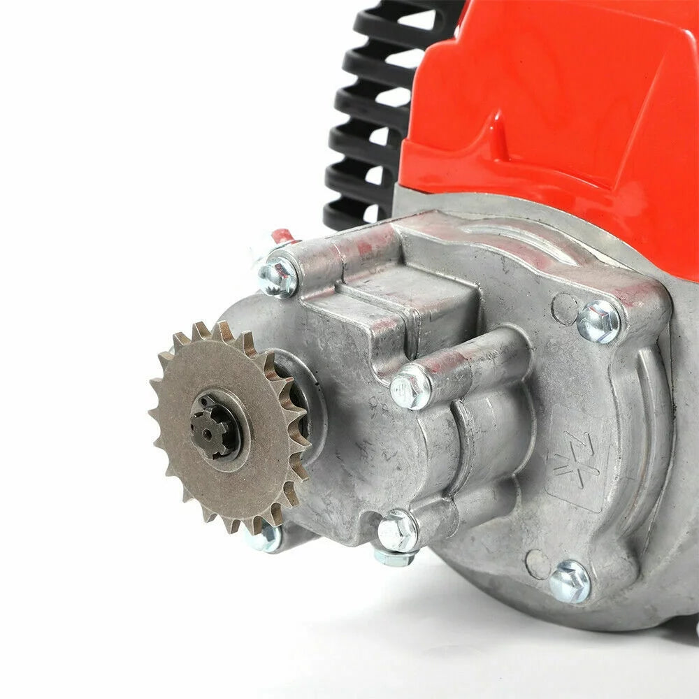 CNCEST 49CC 2-Stroke Gas Engine Kits Single Cylinder Pull Start Mini choppers for Pocket Bike