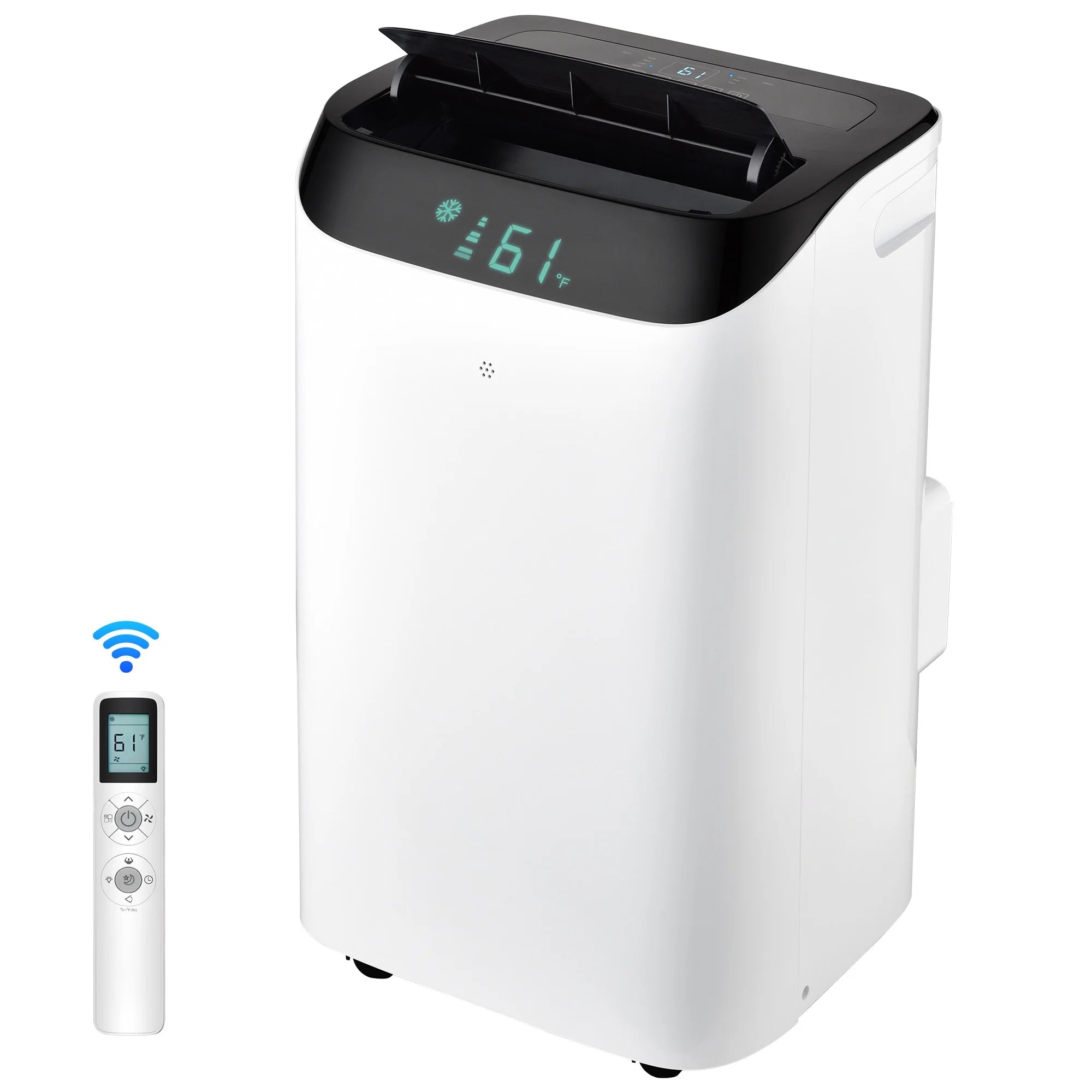 Agtana 8000 BTU (12000 BTU ASHRAE) Portable Air Conditioner Cools Room up to 500 sq.ft, 3-in-1 Portable AC Unit with Dehumidifier & Fan, Including Remote Control, DIY Window Kit