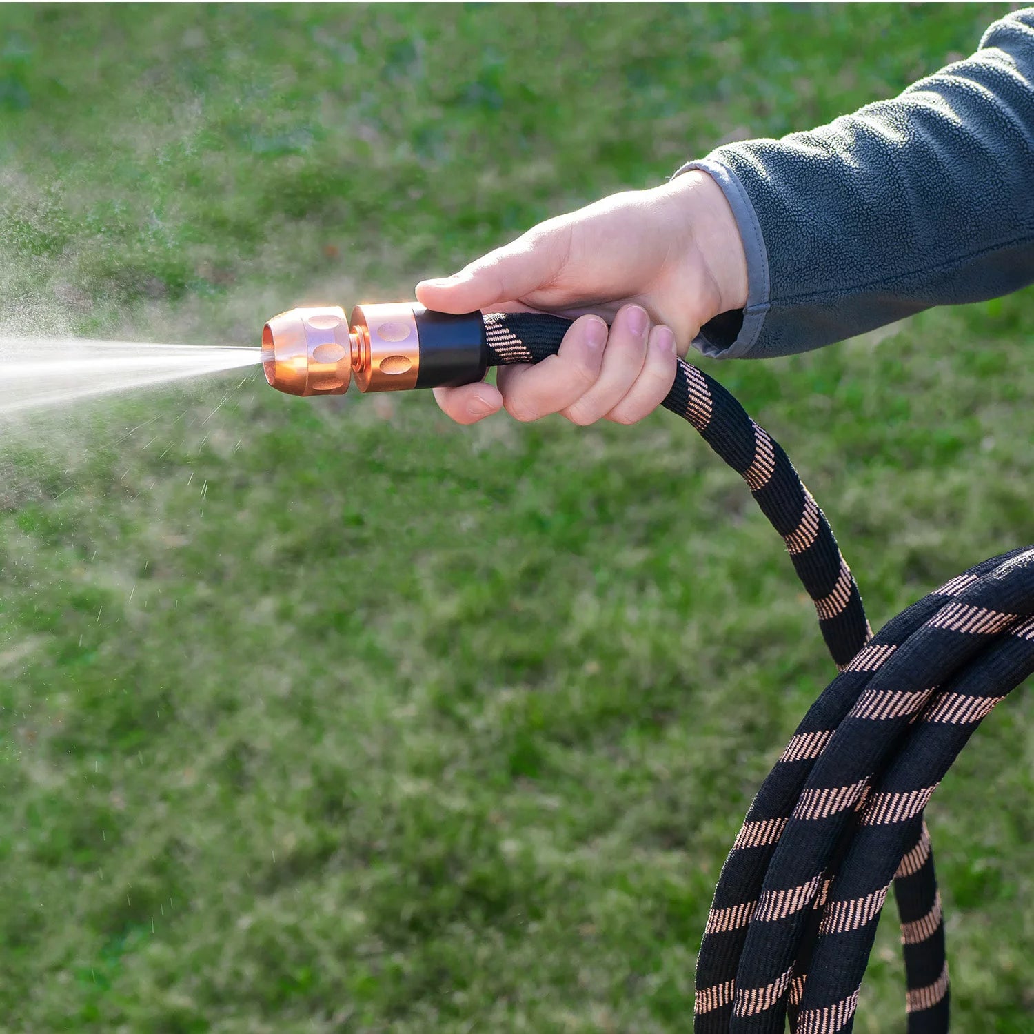Pocket Hose AS-SEEN-ON-TV, Copper Bullet 50 Ft Expandable Garden Hose, Lead-Free