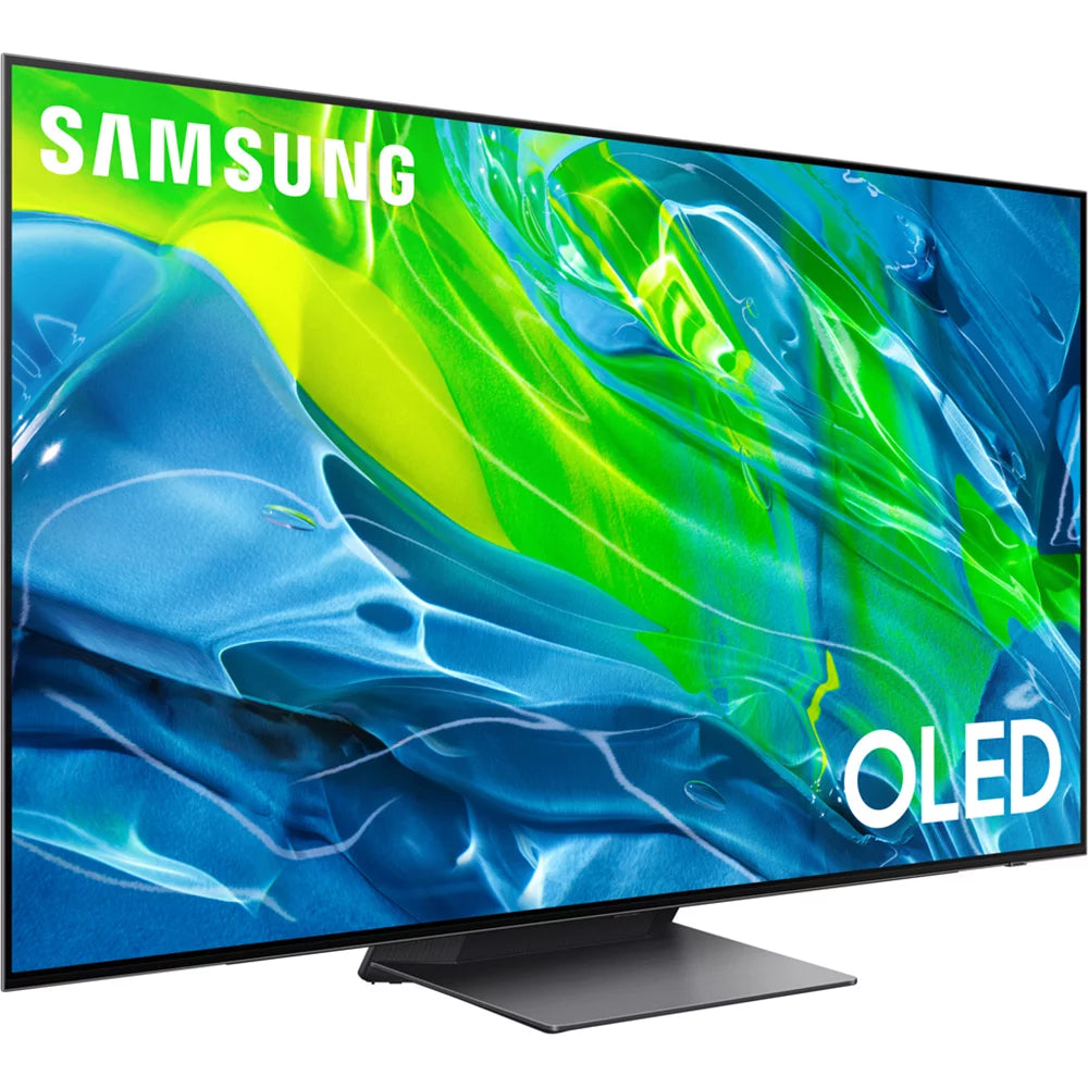 Open Box Samsung 55-Inch Class OLED 4K S95B Series Quantum HDR, Dolby Atmos, Object Tracking Sound, Laser Slim Design, Smart TV with Alexa Built-In (QN55S95BAFXZA, 2022 Model)