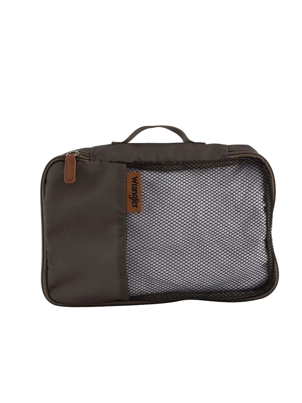 Wrangler 5 pc Softside Spinner Travel Luggage Set, Khaki