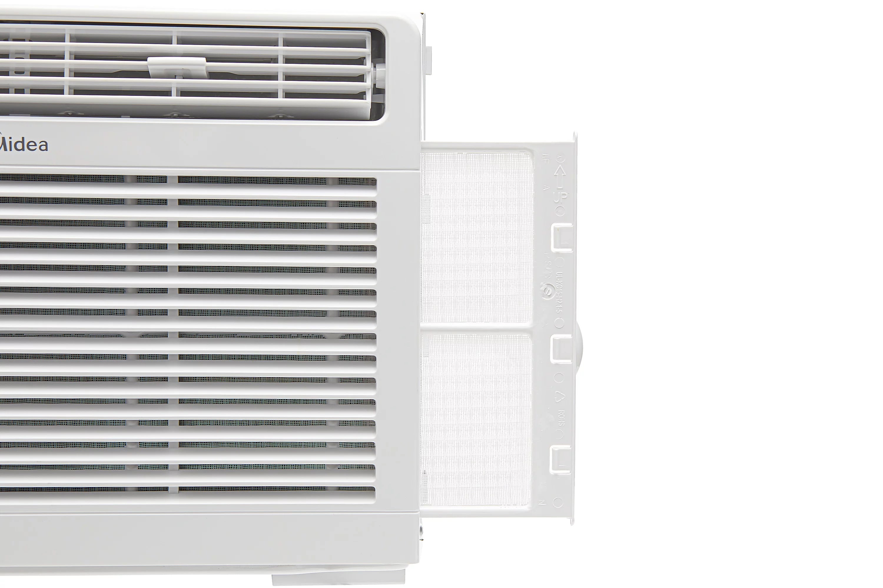 Midea 5,000 BTU 150 Sq Ft Window Air Conditioner with Remote, White, MAW05R1WWT