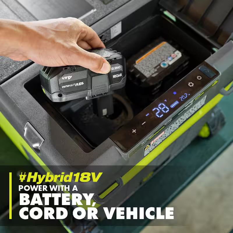 ONE+ 18V 24 Qt. Hybrid Battery Powered Iceless Cooler (Tool Only)