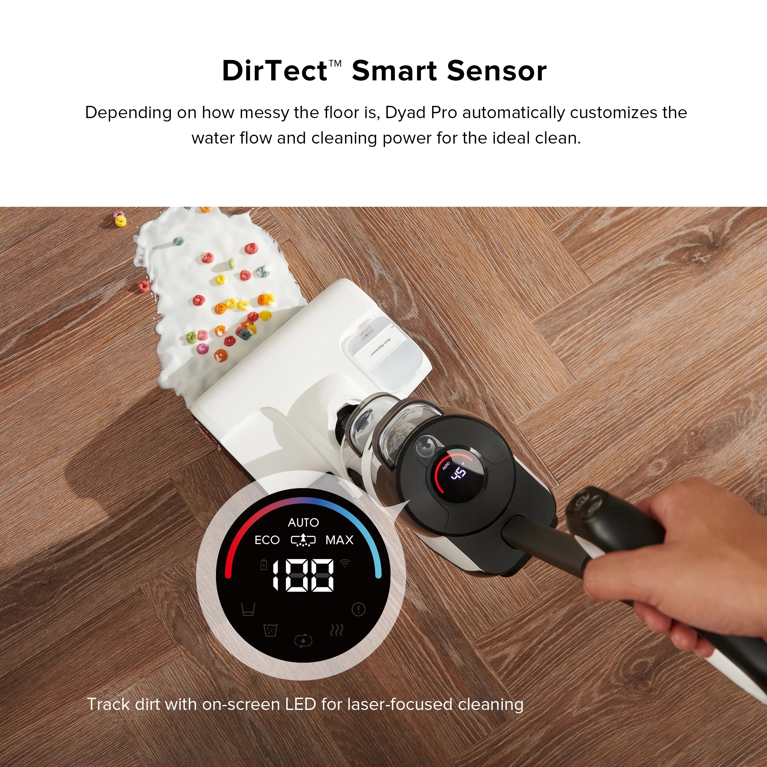 Roborock&reg; Dyad Pro Wet and Dry Vacuum Cleaner with multi-rollers, 17000Pa Suction, Self-Cleaning and Self-Drying