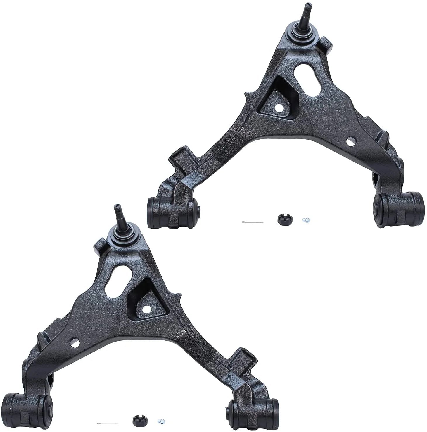 Detroit Axle - 2 Front Lower Control Arms for 4WD 1997-2003 Ford F-150, 1997-1999 F-250, 1997-2002 Expedition 1998 2000 2001 Lower Control Arm w/Ball Joint Driver Passenger Side Replacement