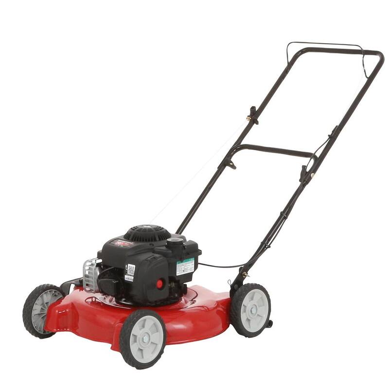 20 in. 125 cc OHV Briggs and Stratton Gas Walk Behind Push Mower