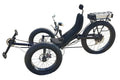 Fat Tire Electric Recumbent Trike for Adults - Off-Road Adventure