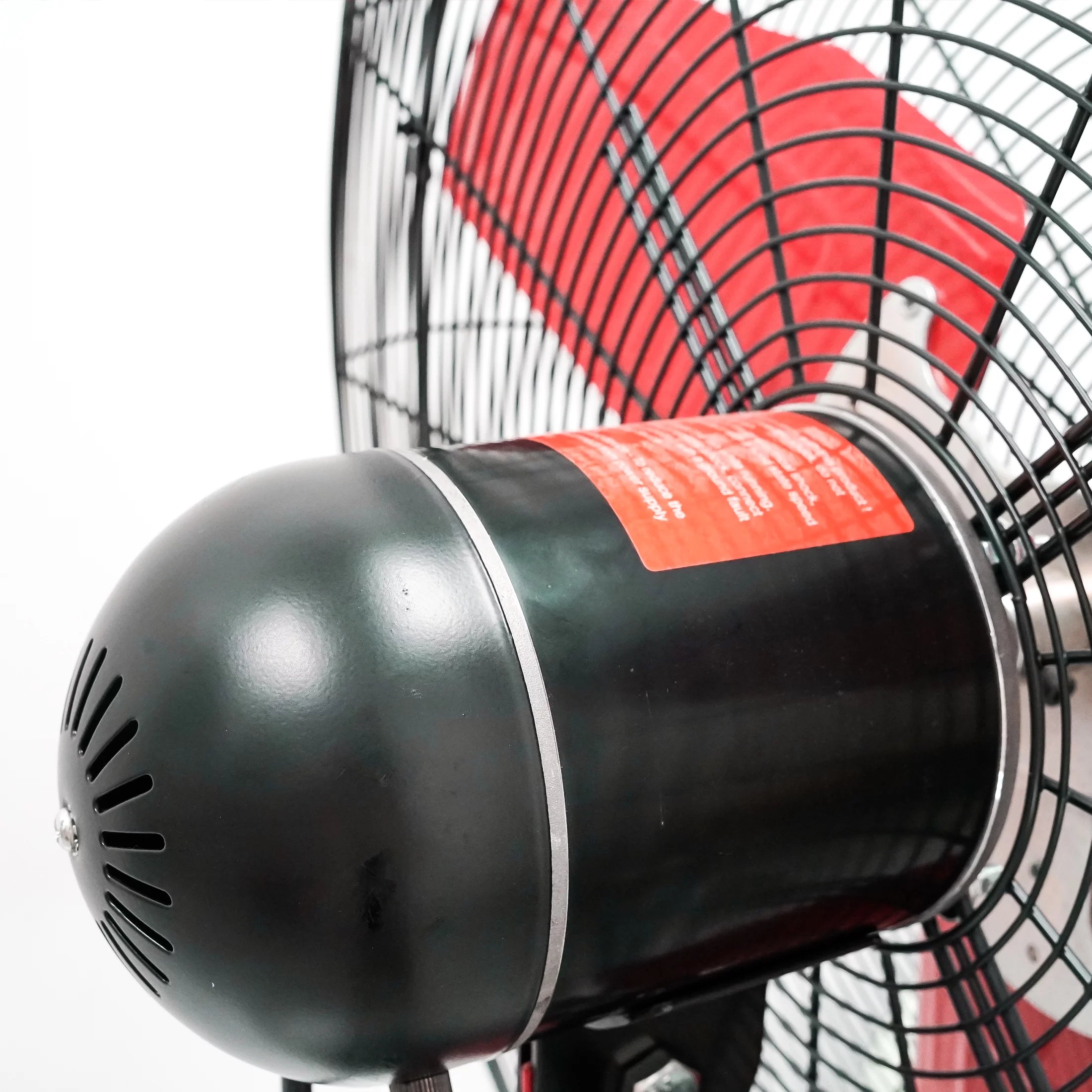 Hyper Tough New 30 inch Commercial & Industrial High Velocity Red and Black Stand Fan