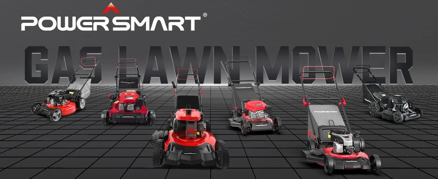 PowerSmart 21 in. B&S 125cc 2-in-1 Walk-Behind Gas Lawn Mower, Mulching Push Lawn Mower