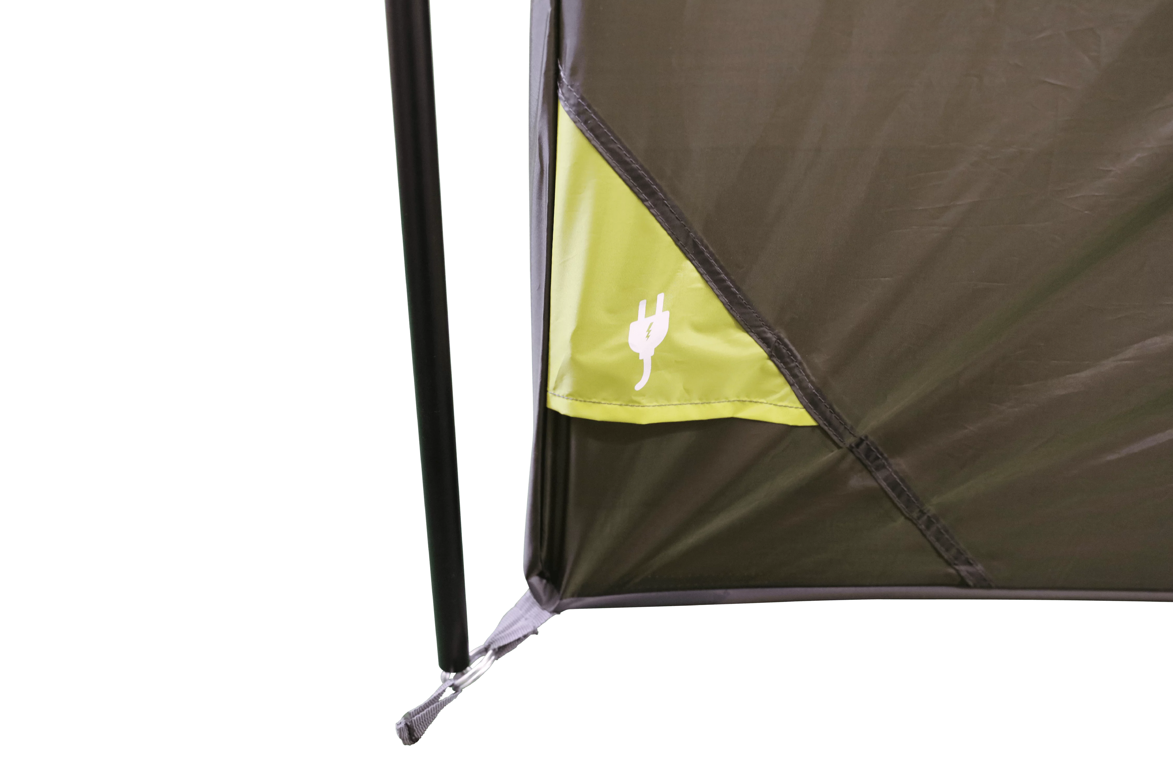 Ozark Trail Hazel Creek 12 Person Cabin Tent, 3 Rooms, Green