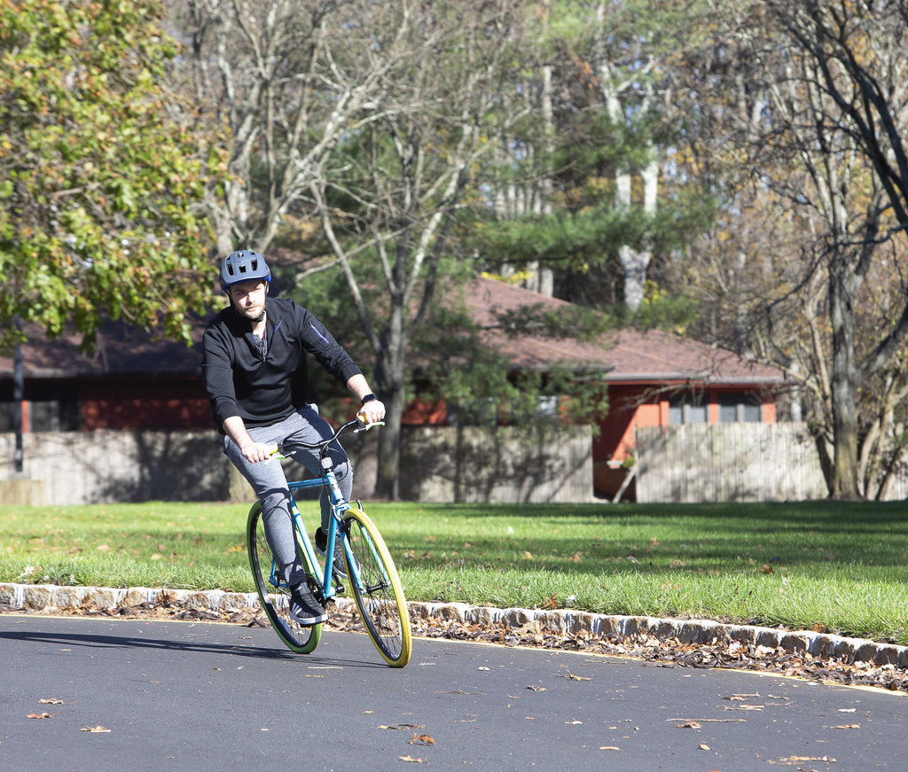 Kent 700C Men's Ridgeland Hybrid Bike, Blue/Green