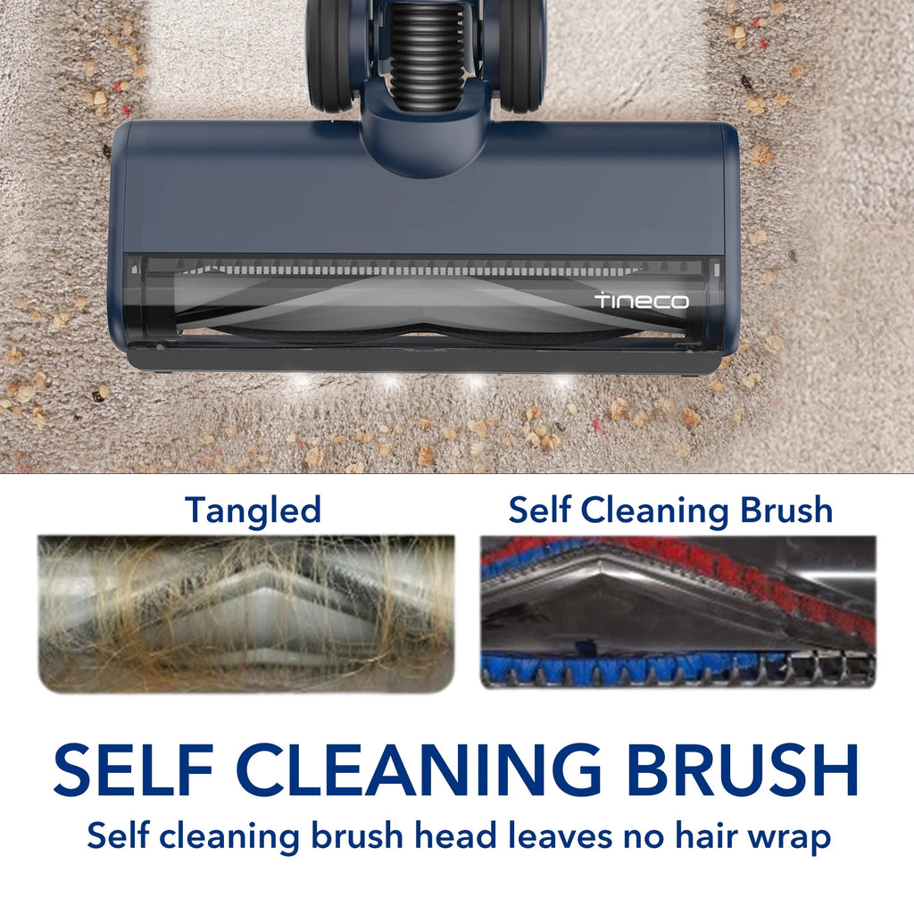 Tineco S10 ZT Smart Cordless Stick Vacuum Cleaner with ZeroTangle Brush Head for Hard Floors/Carpet