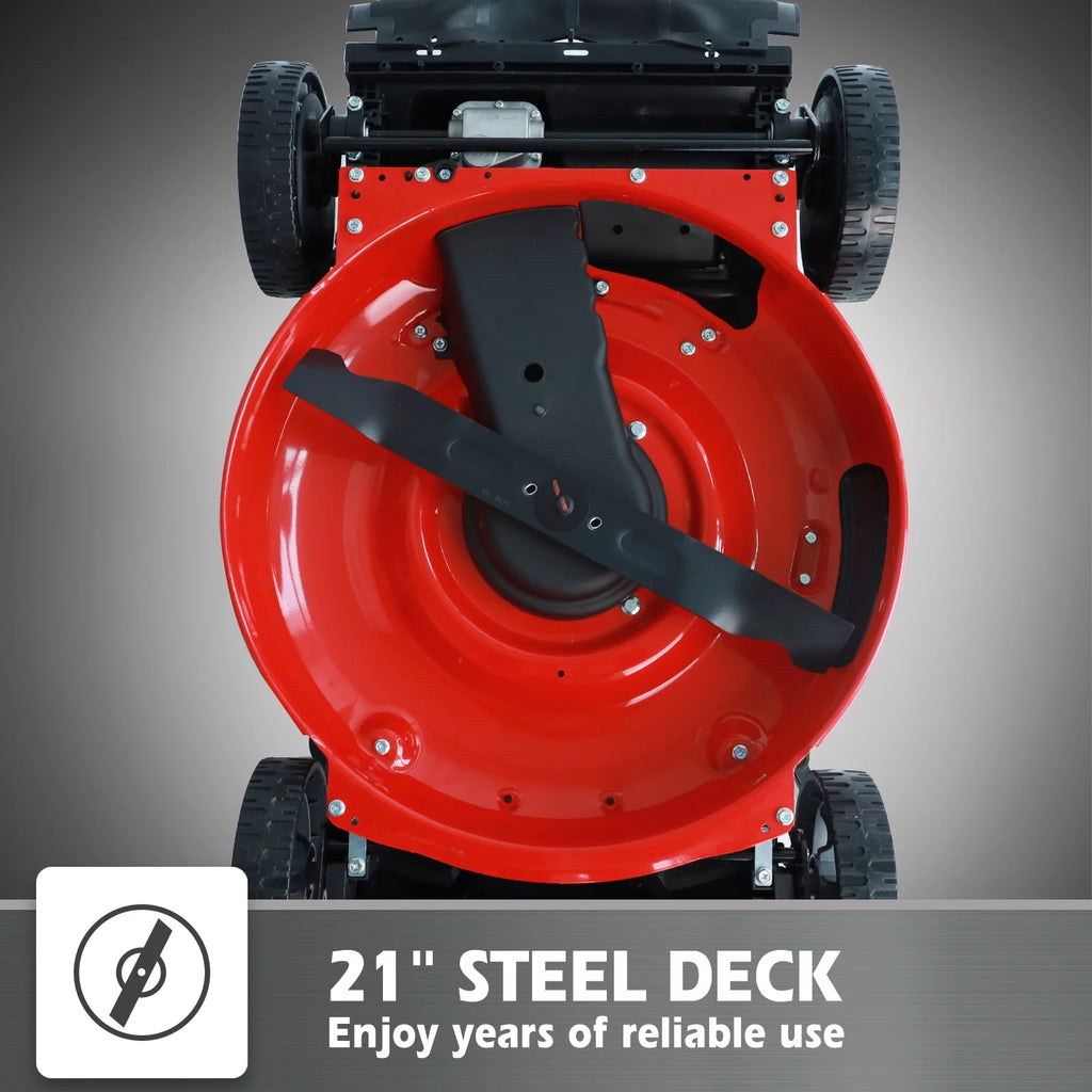 Power Smart 21-inch 3-in-1 Gas Powered Self-Propelled Lawn Mower