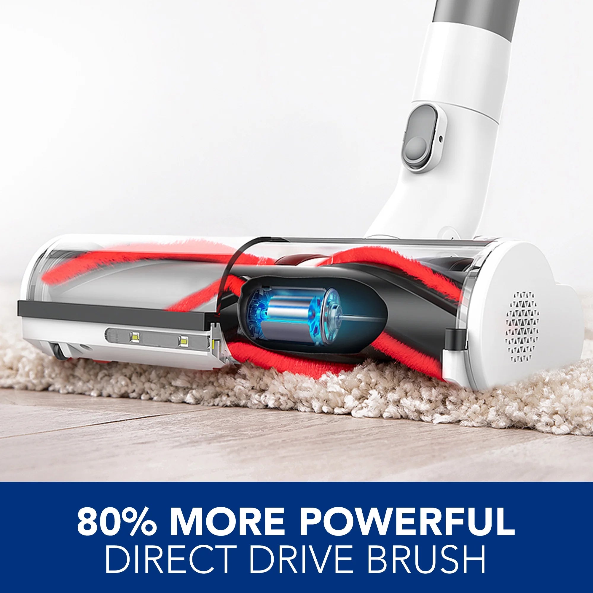 Tineco Pure One S12 Smart Lightweight Cordless Stick Vacuum Cleaner for Hard Floors and Carpet - White/Black