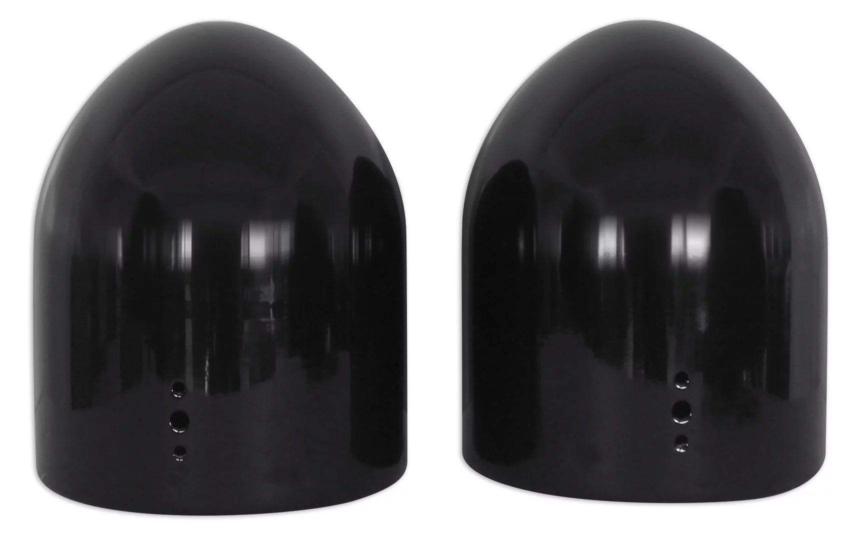 Rockville DMAC80B Dual 7.7" Black Aluminum Wakeboard Tower Speaker Pods+Covers