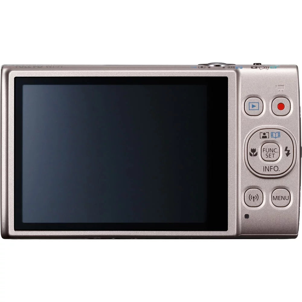 Canon PowerShot ELPH 360 HS Digital Camera (Silver) 1078C001