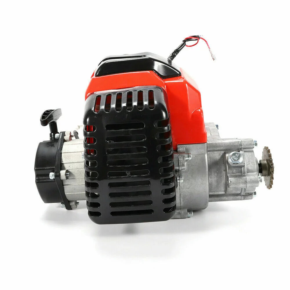 CNCEST 49CC 2-Stroke Gas Engine Kits Single Cylinder Pull Start Mini choppers for Pocket Bike