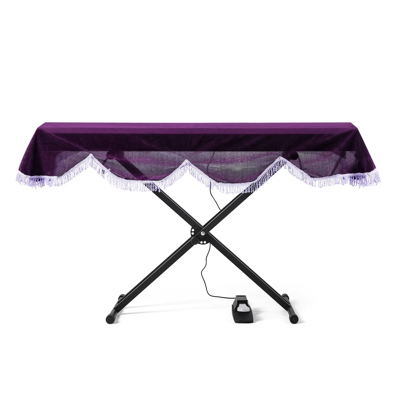 MUSTAR Weighted Digital Keyboard Piano 88 Keys Hammer Action with Stand, Bluetooth, Portable Case, Sustain Pedal (White)