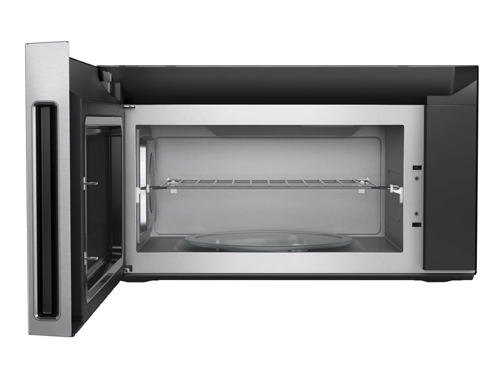 Whirlpool WMHA9019HZ - Microwave oven with convection - over-range - 1.9 cu. ft - 1100 W - stainless steel with built-in exhaust system