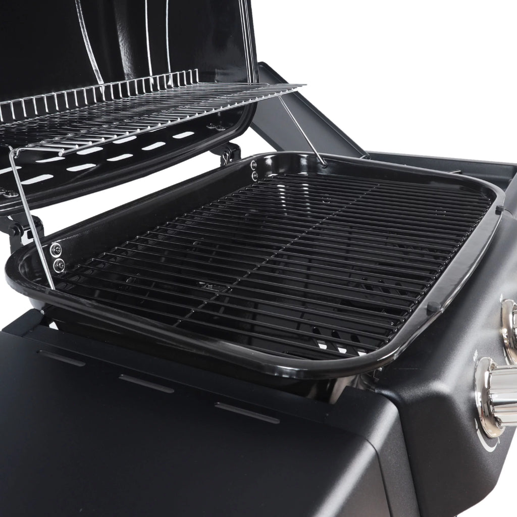 RevoAce 4 Burner Propane Gas Grill Including a Side Burner, Red Sedona, GBC1729WRS